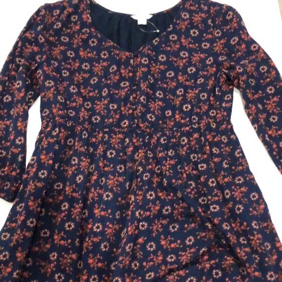 Caslon Dresses & Skirts - Caslon floral long sleeve dress size m